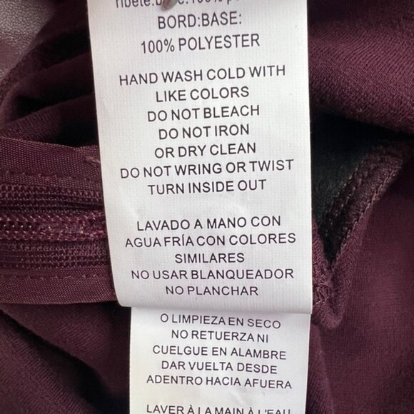 NWT MICHAEL MICHAEL KORS Cordovan Mixed-Media‎ Flare Mini Skirt Faux Leather - Picture 8 of 10